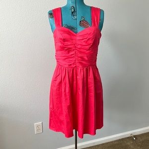 Express Bright Coral Dress Size 8